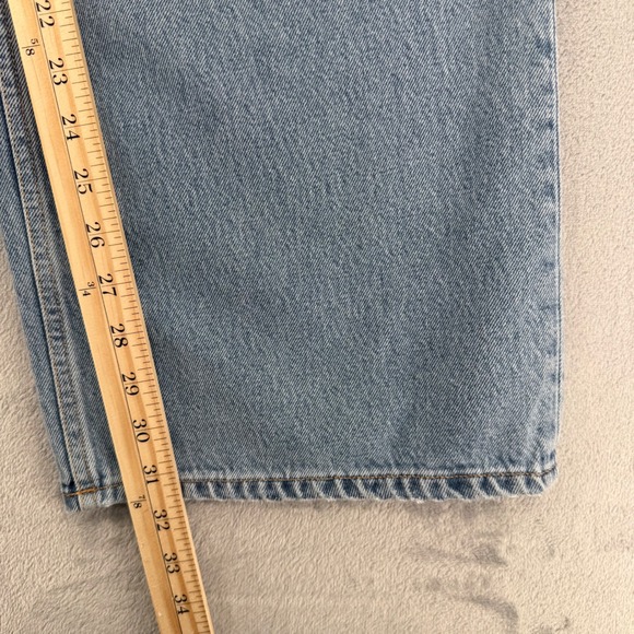 Won Hundred Kiri Wash 4 Denim Jeans Light Wash Wide Leg Made in Italy W28 L34 - Picture 15 of 16